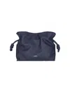 Loewe Medium Flamenco Clutch Bag In Black