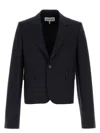 Loewe Navy Blue Wool Blazer