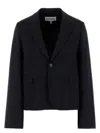 Loewe Navy Blue Wool Blazer