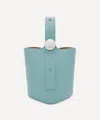Loewe Mini Pebbled Leather Bucket Bag
