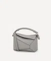 Loewe Women's Mini Puzzle Edge Shoulder Bag In Gray