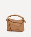 Loewe Women's Mini Puzzle Edge Shoulder Bag In Brown