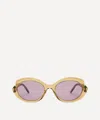 Loewe Women's Mini Slim Oval Sunglasses
