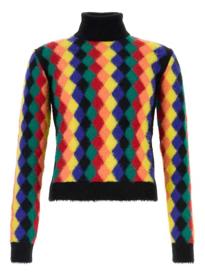 LOEWE WOMEN'S MULTICOLOR NYLON SWEATER | SIZE XL | H526Y14KI1 COLOR MULTICOLOR