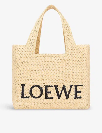 Loewe Women's Natural X Paula's Ibiza Small Raffia Tote Bag