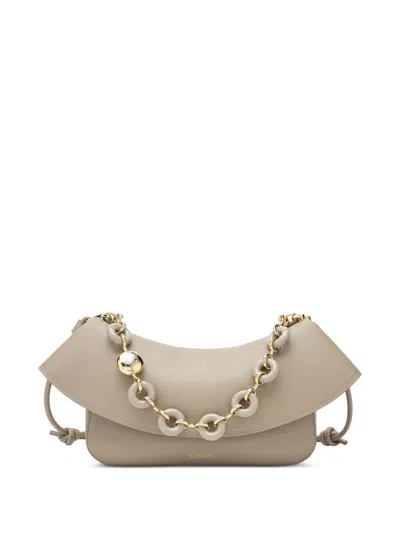 Loewe Women Ola Medium Leather Shoulder Bag In Multi