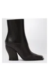 Loewe Women's Two-tone Leather Onda Ankle Boots | Size 40 | L814286x26 Color Bladarbro