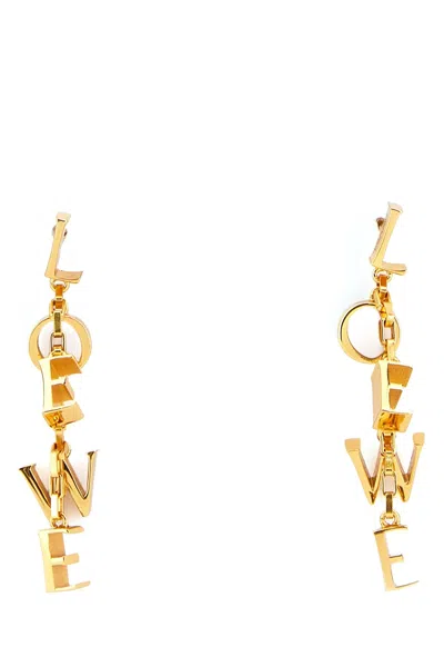 Loewe Women Orecchini In Gold