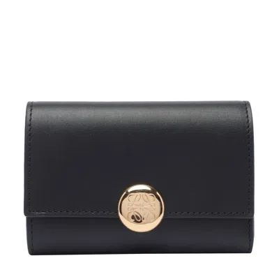 Loewe Women Pebble Wallet Vertical Small