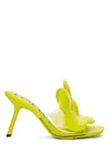 Loewe Petal Flower Sandal In Pvc In Yellow