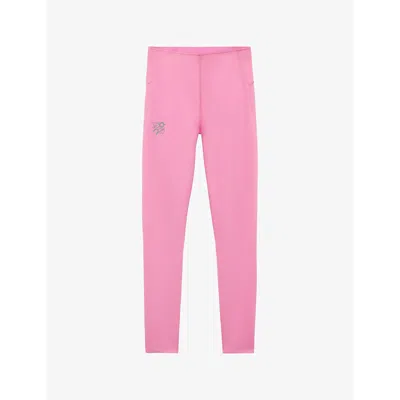 Loewe Womens Pink Active Tights