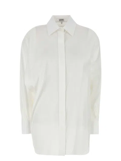 LOEWE WOMEN'S POPLIN SHIRT