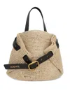 Loewe Mini Punch Hole Rafia-crochet Cross Body Bag