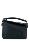Loewe Mini Puzzle Edge Leather Shoulder Bag In Multicolor
