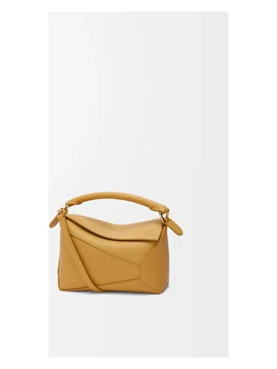 Loewe Women's Puzzle Edge Mini Bag In Sahara