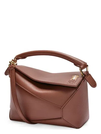 Loewe Women's Puzzle Edge Mini Hamster In Havana