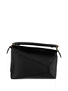 Loewe Women Puzzle Edge Mini Leather Handbag In Multi