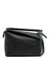 Loewe Women Puzzle Edge Mini Leather Handbag In Multi