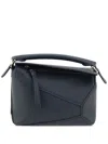 Loewe Mini Puzzle Edge Bag In Soft Grained Calfskin In Multi