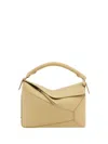 Shop Loewe Women Puzzle Edge Small Shoulder Bag In Multicolor