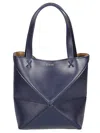 Loewe Women Puzzle Fold Mini Leather Tote
