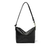 Loewe Puzzle Fold Shoulder Bag In Black