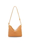Loewe Puzzle Fold Leather Pouch Shoulder Bag In Warmdesert
