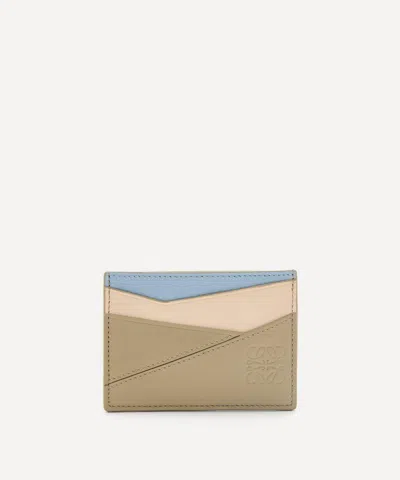 Loewe Women's Puzzle Plain Leather Cardholder
