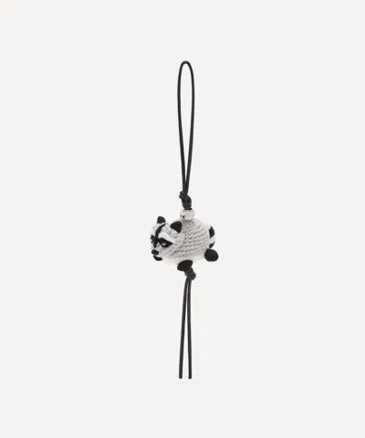 Loewe Women's Raccoon Bag Charm In Metallic