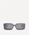 Loewe Women's Rectangular Acetate Sunglasses In Dusty Lilac