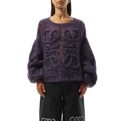 LOEWE WOMEN'S RELAXED FIT ANAGRAM SWEATER