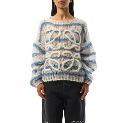 LOEWE WOMEN'S RELAXED FIT ANAGRAM SWEATER