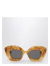 Loewe Retro Cat-eye Sunglasses In Brown