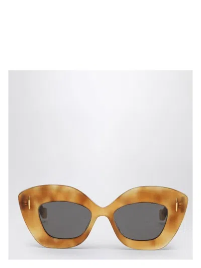LOEWE WOMEN'S RETRO SCREEN HAVANA SUNGLASSES