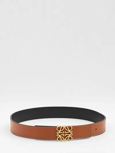 LOEWE LOEWE WOMEN REVERSIBLE ANAGRAM BELT