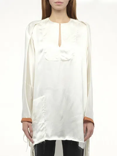 Loewe Women's Satin Long Back Top