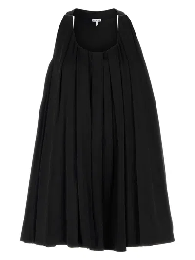LOEWE WOMEN'S SATIN MINI DRESS
