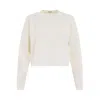 Loewe Short Anagram Sweater In White