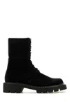Loewe Women Sierra Combat Lace Up Boot In Multicolor