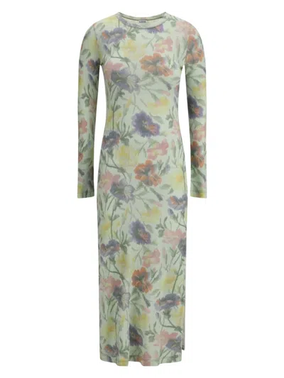 LOEWE WOMEN'S SILK LONG DRESS | SIZE SMALL | S540Y51X379990