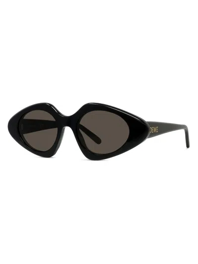 LOEWE WOMEN'S SLIM 50MM GEOMETRIC SUNGLASSES