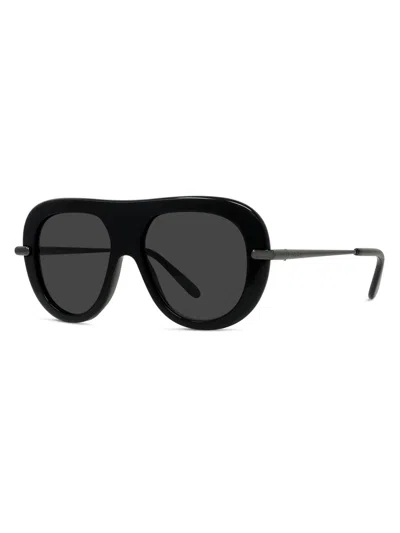 Loewe Women's Slim 52mm Pilot Sunglasses In Black