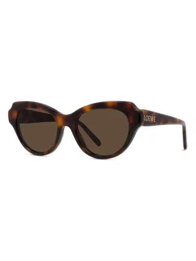 Loewe Women's Slim 53mm Geometric Sunglasses