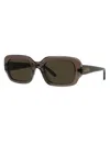 Loewe Women's Slim 54mm Rectangular Sunglasses In Brown