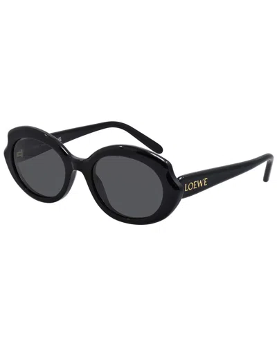 Loewe Women's Slim 54mm Sunglasses In Burgundy
