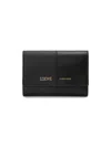 Loewe Women's Small Duet Logo Wallet In Black