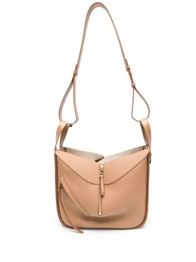 Loewe Women Small Hammock Leather Handbag In Multi