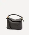 Loewe Women's Small Puzzle Edge Shoulder Bag In Gray