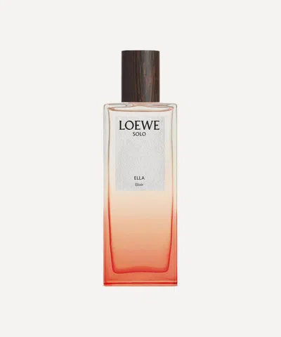 Loewe Women's Solo Ella Elixir Eau De Parfum 50ml