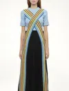 Loewe Women's Stripe Bands Dress